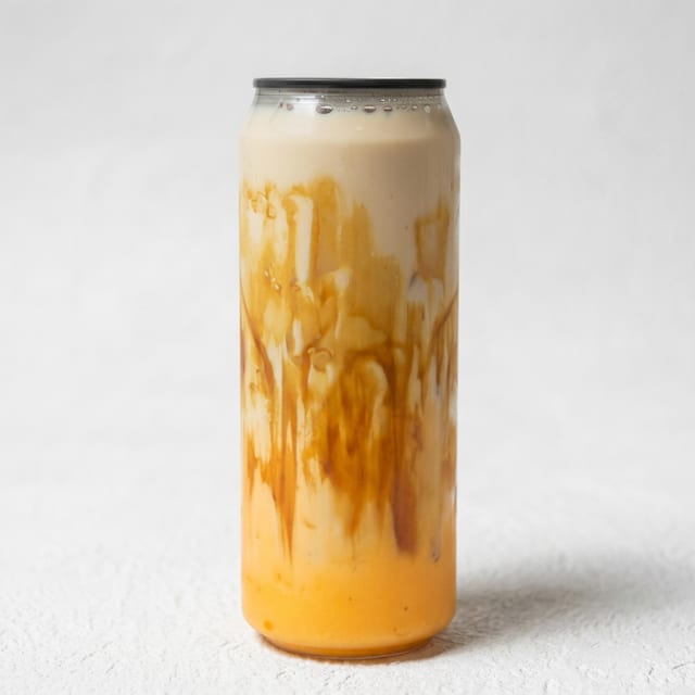 Peach Matcha.